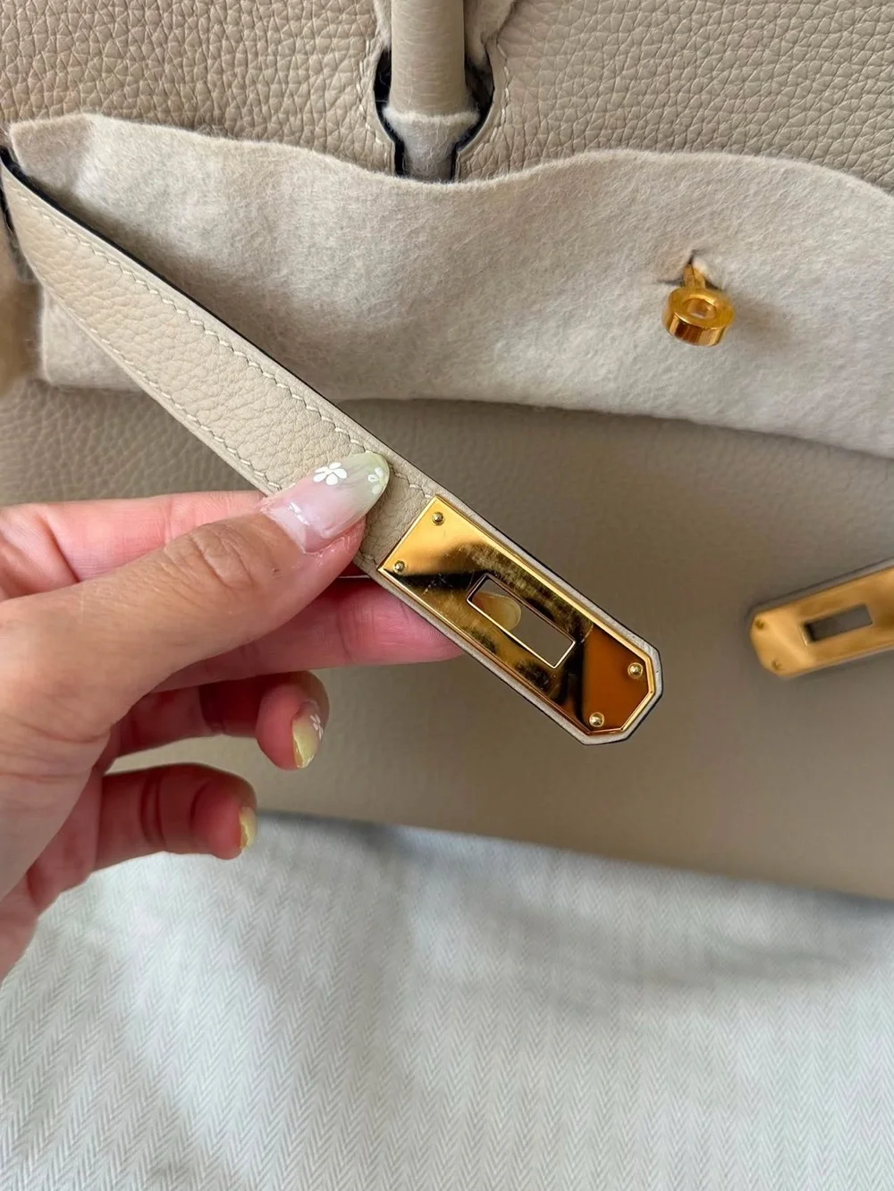 Birkin 30 Togo in Trench